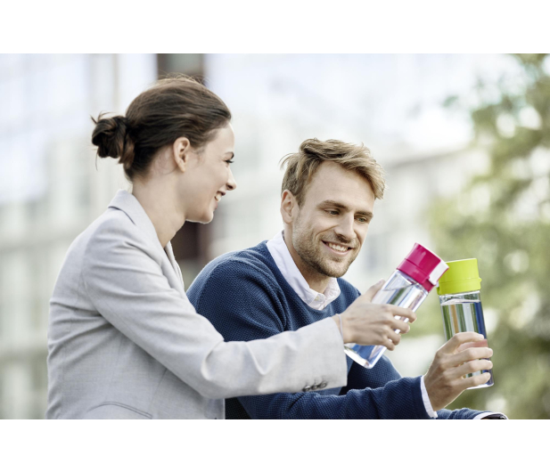 BRITA Fill & Go butelka-limonkowa 0.6l + 4 wkłady filtrujące - 1072999 - zdjęcie 11